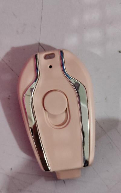 1500mAh Mini Power Emergency Pod Keychain Charger With Type-C Ultra-Compact Mini Battery Pack Fast Charging Backup Power Bank