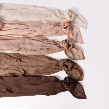 Modal Breathable Scarf Womens Solid Color