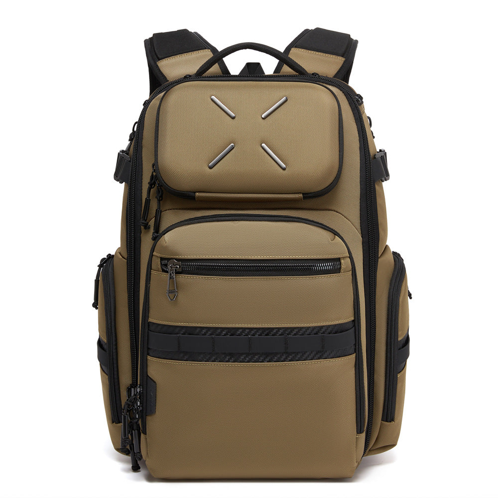 Mens Backpack Large-Capacity Water-Resistant Laptop Bag