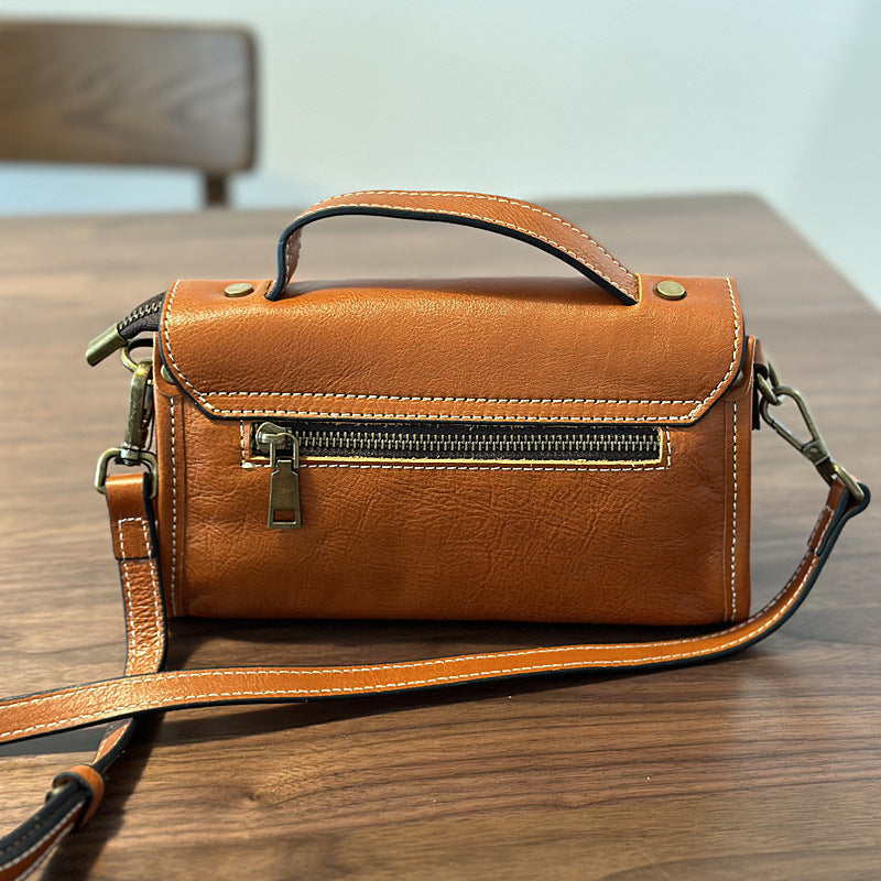 Leather Casual Shoulder Crossbody Bag