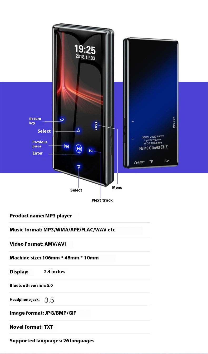Portable Home Music Player Lossless Video E-book