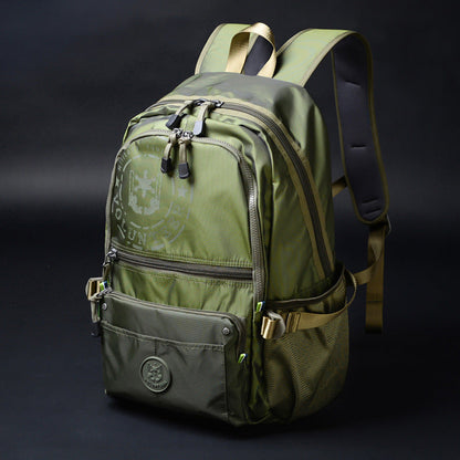 Waterproof Canvas Large-Capacity Travel Backpack For Men