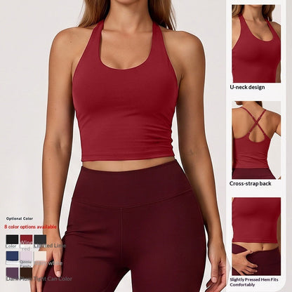 Yoga Tank Top Quick Drying Workout Wear For Outdoor Use