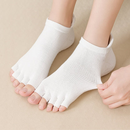 Springsummer Open-toe Five-finger Socks Yoga Socks For Women