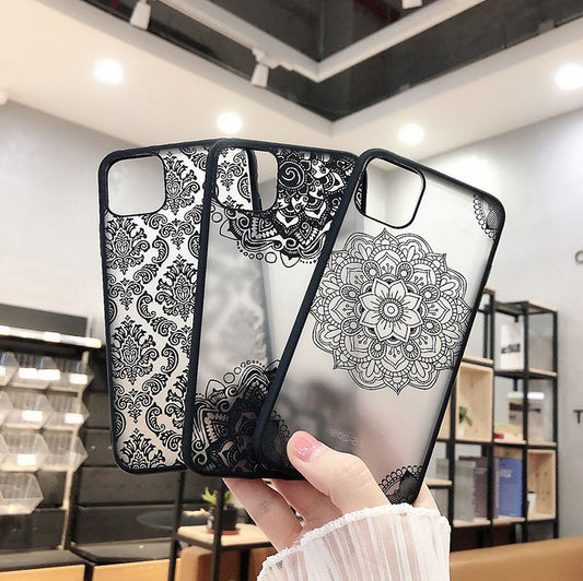 Apple Acrylic Soft Matte Protective Phone Case