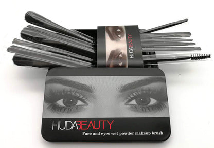 12 Makeup Brush Sets Iron Box Makeup Tools