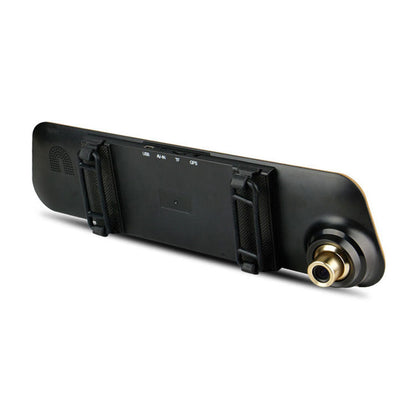 Car rearview mirror driving recorder