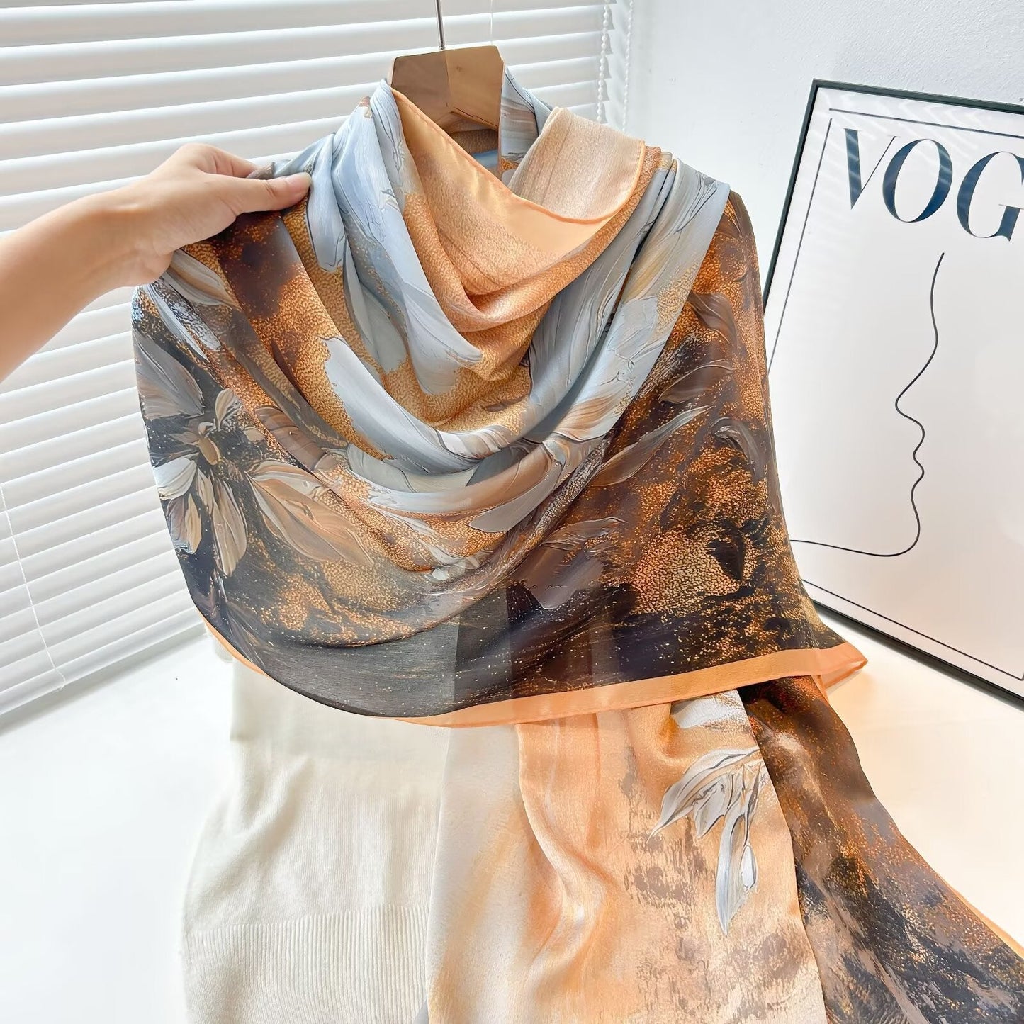 Silk Sun-protection Versatile Beach Scarf