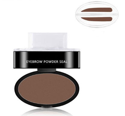 Eyebrow Stamp & Stencil Kit: Waterproof Tint for Professional Brow Enhancement