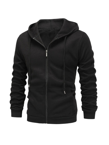 Men's Velvet Padded Hooded Sweatshirt