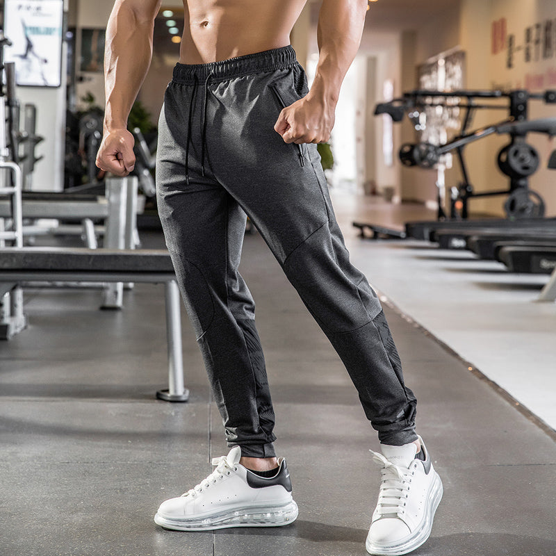 High Elastic Breathable Sweat Absorbent Quick Dry Sweatpants Men