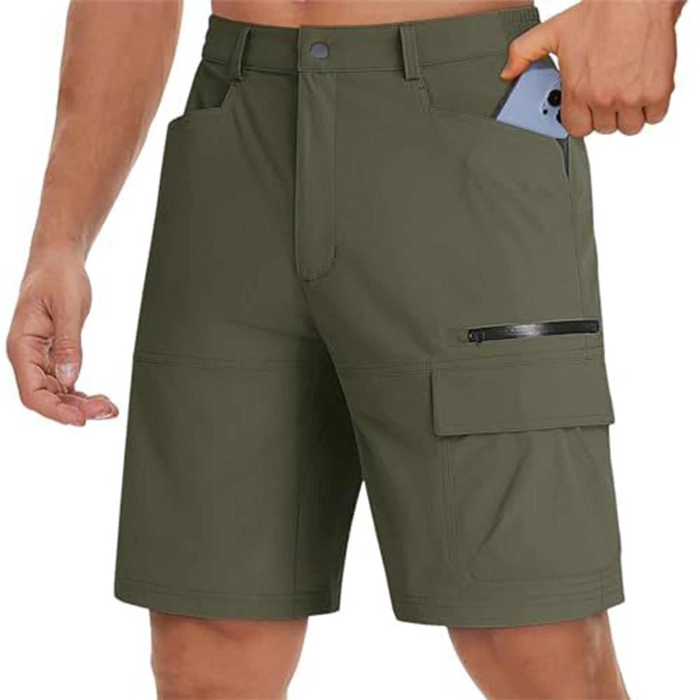Cross-Border Foreign Trade, Popular New Men's Summer Work Shorts With Multiple Pockets, Outdoor Travel Pants, Wholesale In Stock