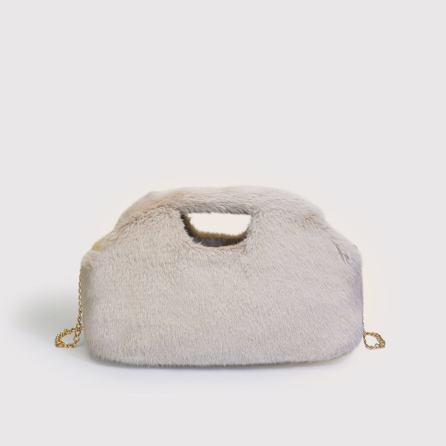 Clutch Handbag With A Chain Can Be Worn Crossbody