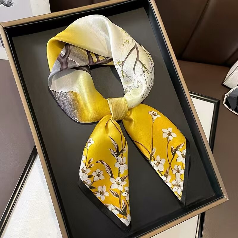High-end Headscarf Versatile Neck Scarf Hairband Accessory