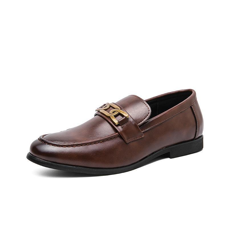 Men's British-style Business Formal Casual Leather Shoes