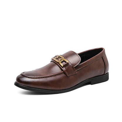 Men's British-style Business Formal Casual Leather Shoes