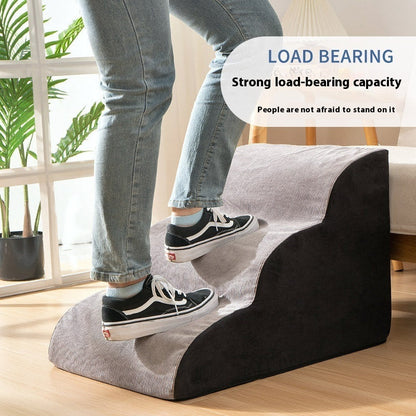 Household Small Dog Stairs Wave Pet Stairs