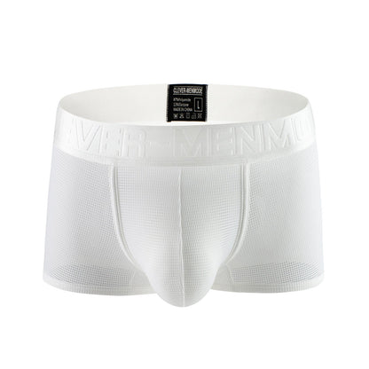 Men's Breathable Mesh Low Waist Boxers