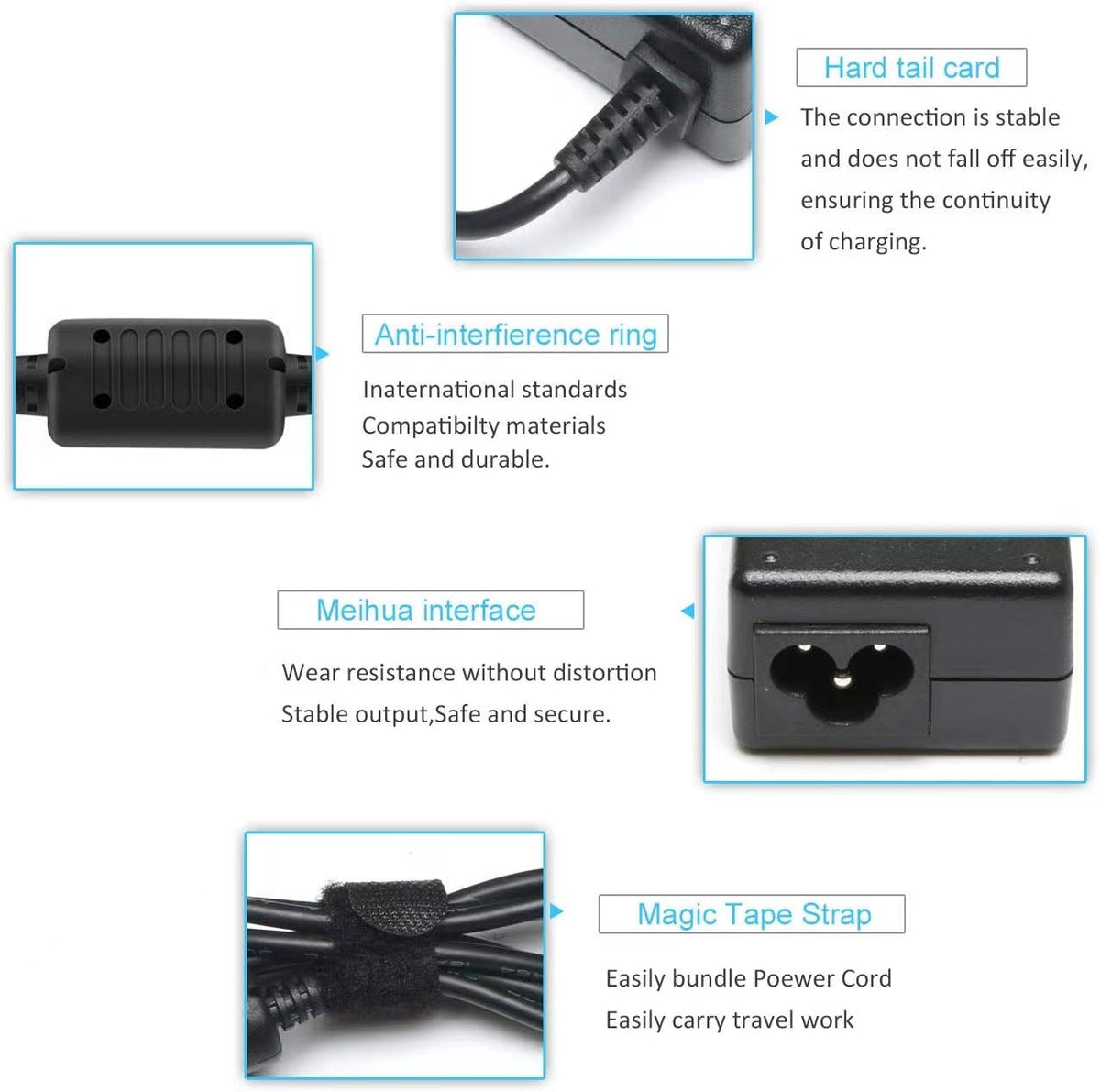 Laptop Power Adapter Blue Port 4530  Charger