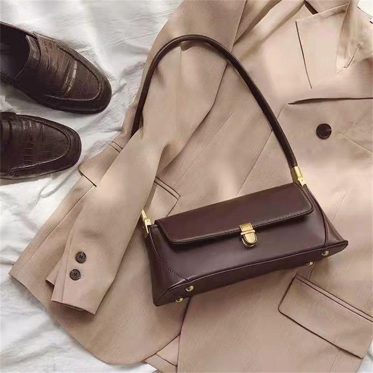 Vintage Baguette Underarm Bag For Women