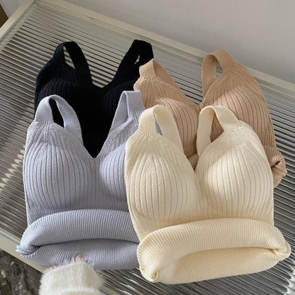Autumnwinter Warm Camisole Top For Women