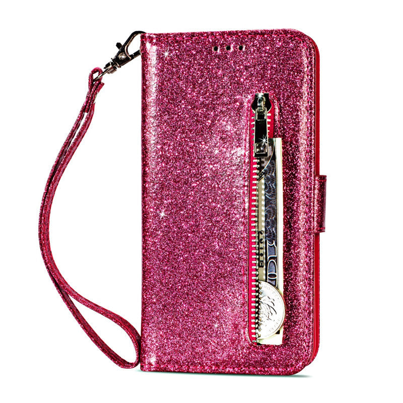 Zipper phone case