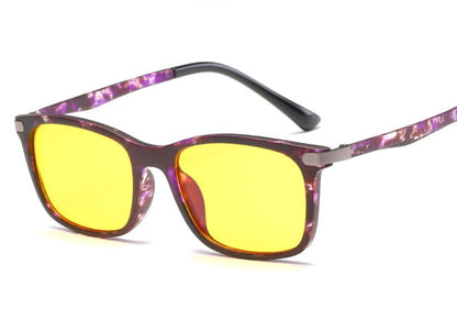 New Anti-Blu-ray Flat Mirror Frame Blue Film Glasses