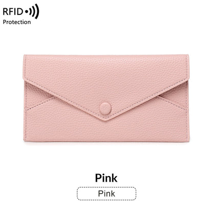 New RFID Anti-Theft Womens Wallet