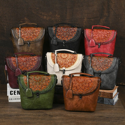Handheld And Crossbody Versatile Bucket Bag
