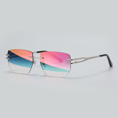 YSM8004 New Frameless Sunglasses Unisex