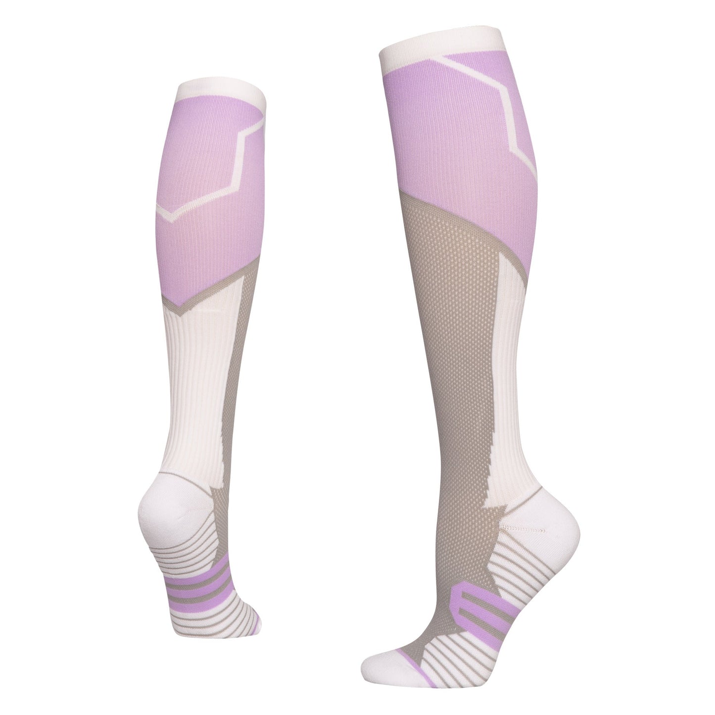 Womens Long Compression Socks For Cycling And Fitness