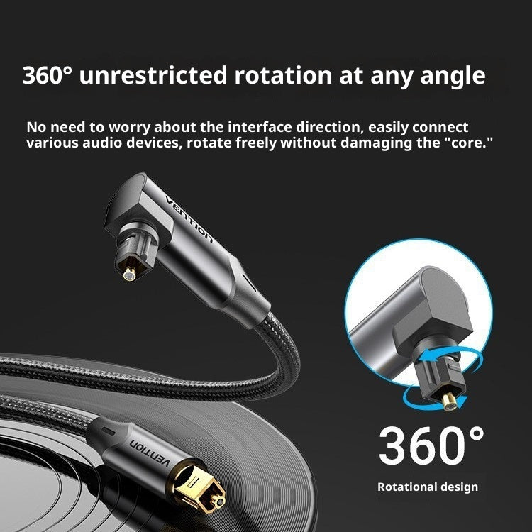 Audio Cable Elbow Audio Amplifier Digital Optical Fiber Signal Spdif Output Cable Speaker TV