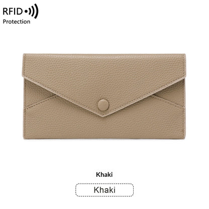 New RFID Anti-Theft Womens Wallet
