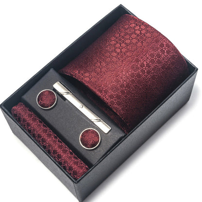 Direct-supply Mens Polyester Yarn-dyed Jacquard Formal Tie
