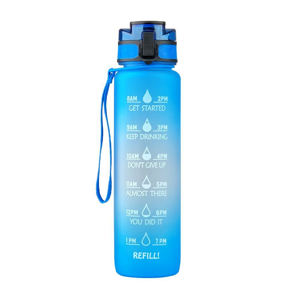 1000ml Transparent Kawaii Water Bottle with Infuser
