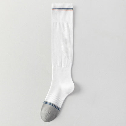 Ultra Thin Lightly Compressive Breathable Leg Length Sports Socks