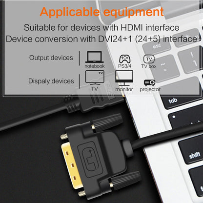 DVI male to female gold-plated