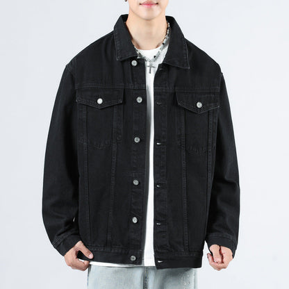Men's Denim Jacket Casual Jacket Top