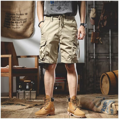 Casual Athletic Loose-fitting Straight-leg Capri Pants
