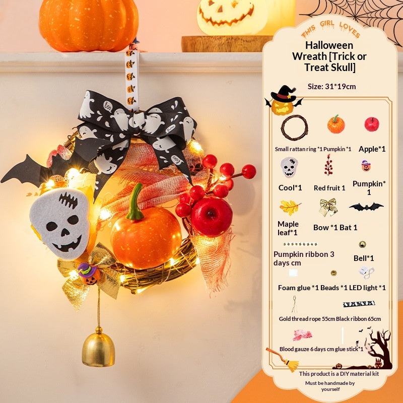 Halloween Pumpkin Lantern Pendants For Decor And Scene Setting