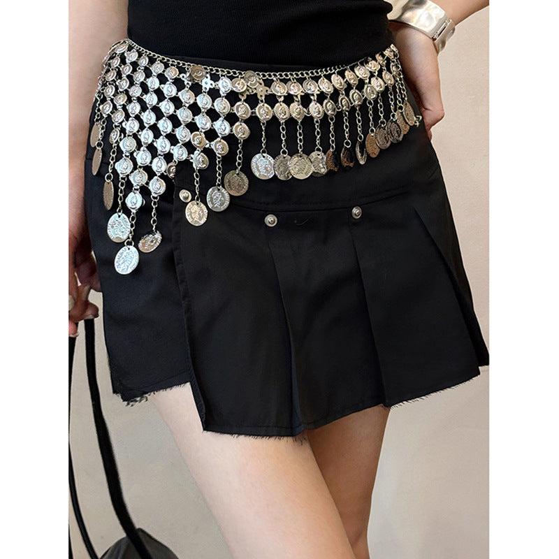 Versatile Fashion Tassel Bell Waist Chain For Women