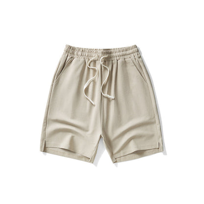 Mens Split-leg Athletic Five-point Shorts