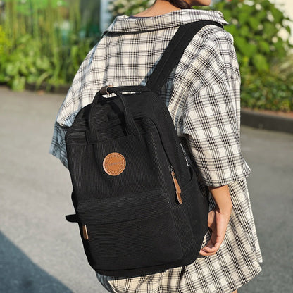 Retro Fashion Backpack For Men And Women
