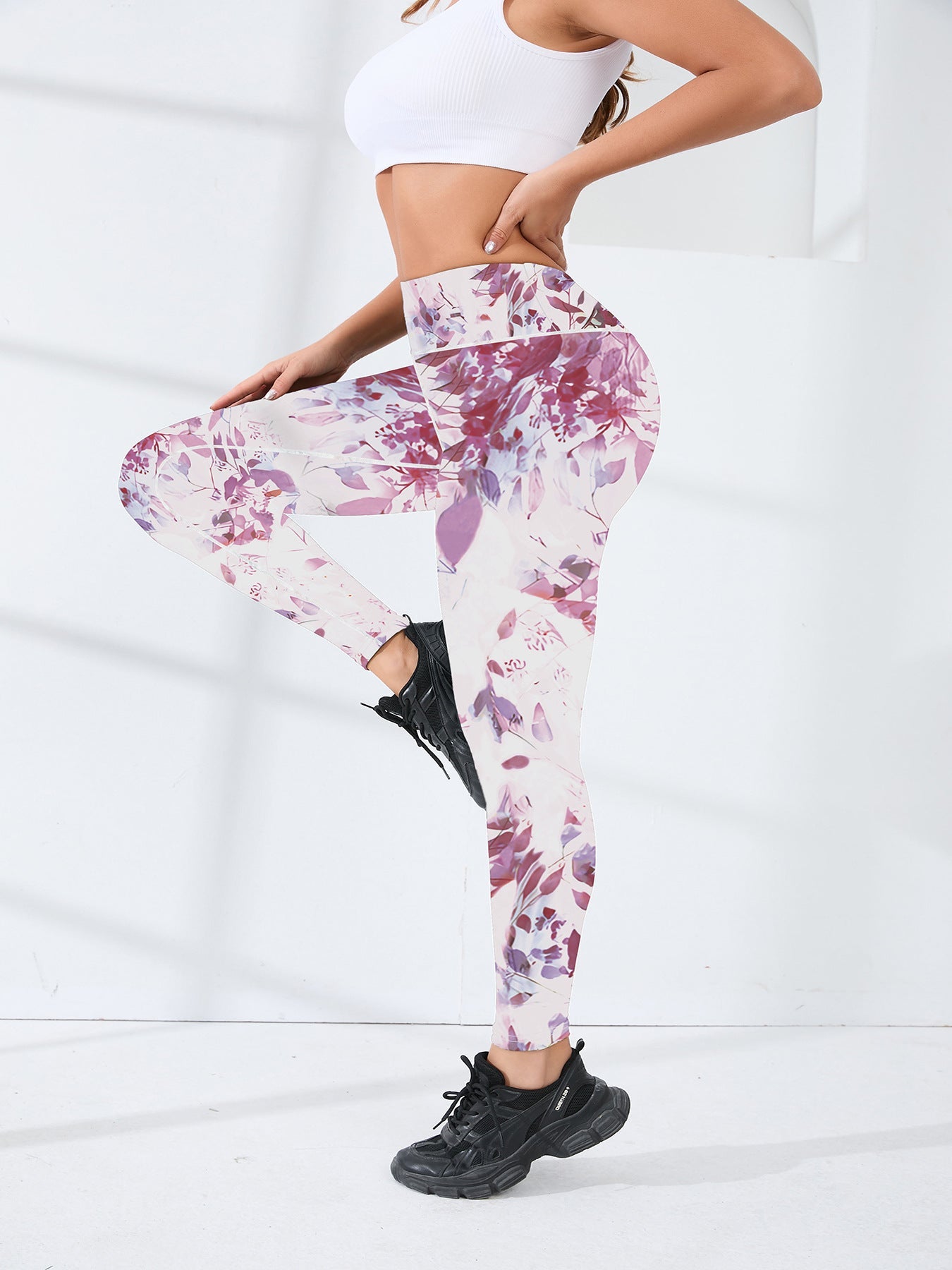 European And American New Cross-Border Yoga Pants, Slim Fit, Christmas Digital Print, Comfortable Sports Casual Outdoor Leggings For Women