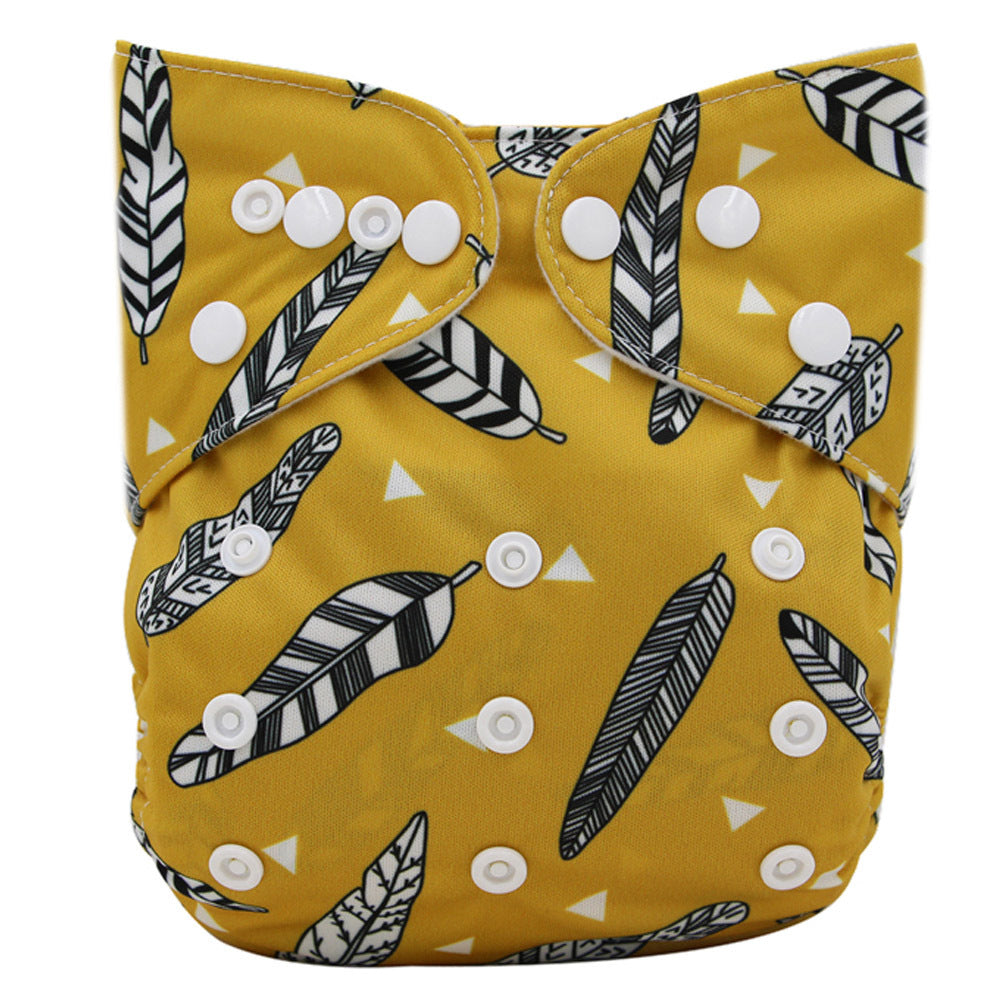 Washable Baby Cloth Diaper Breathable Diaper Pants 0-3 Years Old Baby Adjustable Diaper Leak-proof Diaper