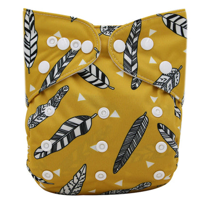 Washable Baby Cloth Diaper Breathable Diaper Pants 0-3 Years Old Baby Adjustable Diaper Leak-proof Diaper
