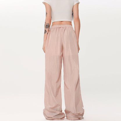 Fashion Women Bow Wide-leg Casual Pants