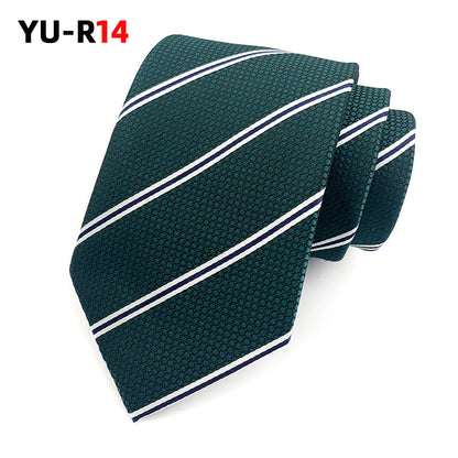 British Gentleman-style Striped Mens Tie For Suiting And Streetwear Coordination
