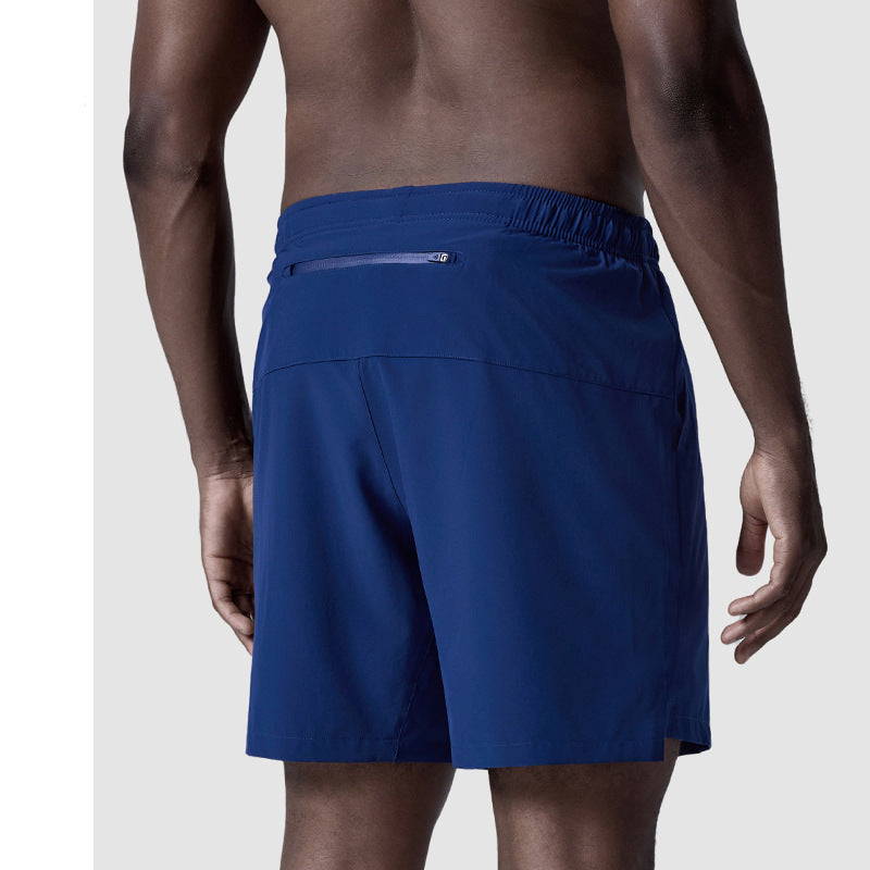 European And American Men's Sports Shorts, Outdoor Running Pants, Men's Fitness Training Pants, Moisture-Absorbent, Quick-Drying Loose Shorts