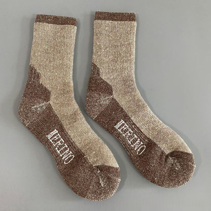 Wool Outdoor Hiking And Mountaineering Thickened Warm Ski Socks For Fall And Winter